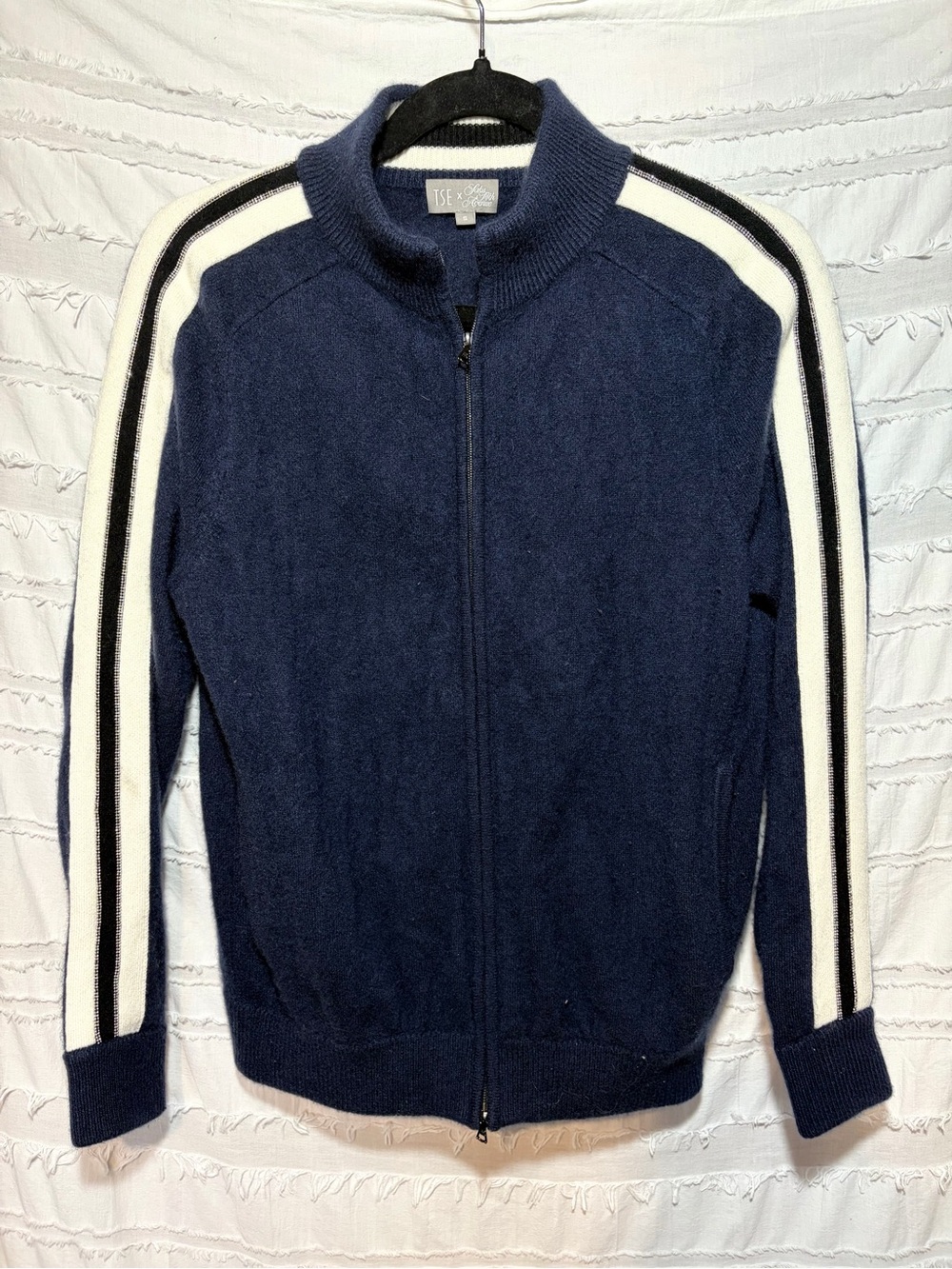 TSE X Saks Fifth Ave. Cashmere full zip cardigan sweater